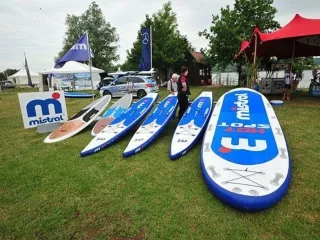 Stand up paddleboarding