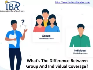 Individual health insurance vs group health insurance: What’s the difference?