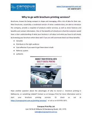 www canopusprint com au 61 0397013071
