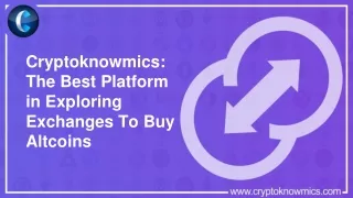 cryptoknowmics the best platform in exploring