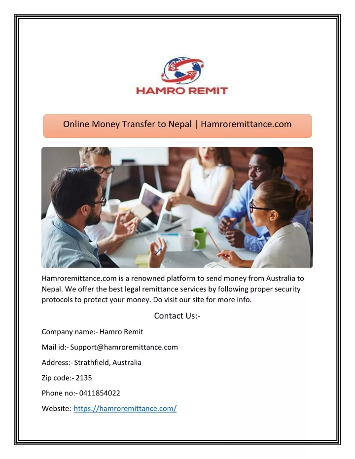 online money transfer to nepal hamroremittance com