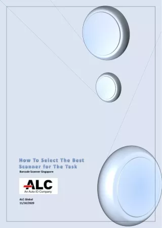 Best Barcode Scanner in Singapore - ALC Global