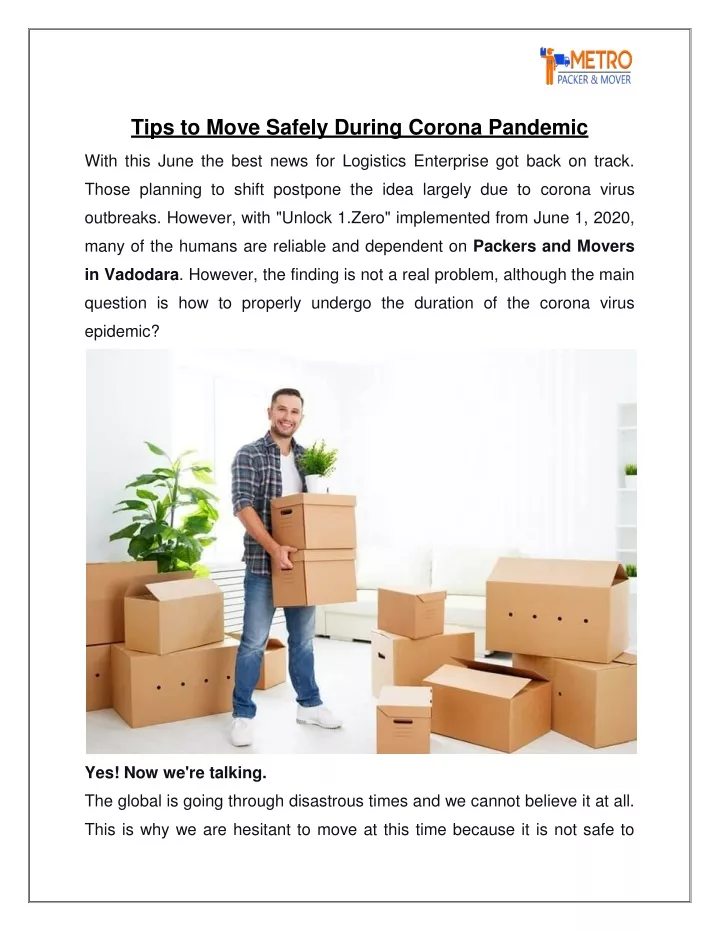 tips to move safely during corona pandemic