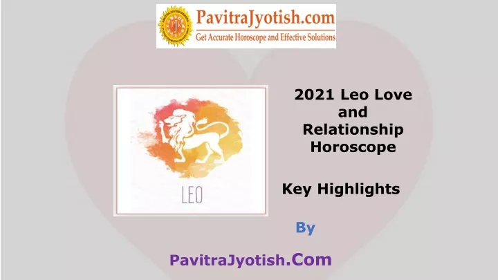 2021 leo love and relationship horoscope