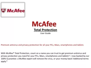 McAfee.com/activate - Enter product key - Activate McAfee Online