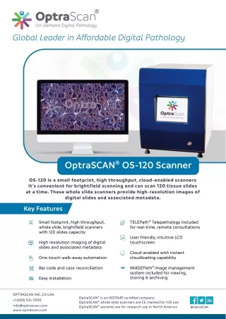 global leader in affordable digital pathology