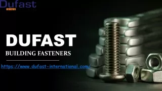 Advantages of Having Good Fasteners