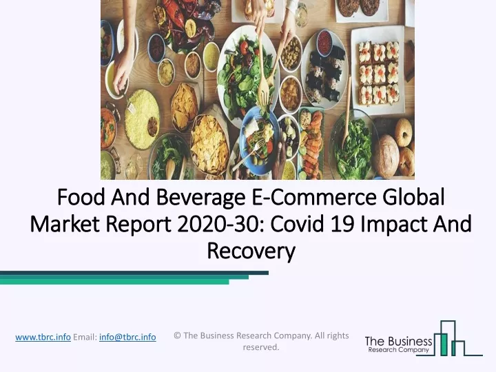 food and beverage e food and beverage e commerce