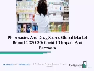 Pharmacies And Drug Stores Market CAGR Status, Growth Analysis And Forecast To 2023