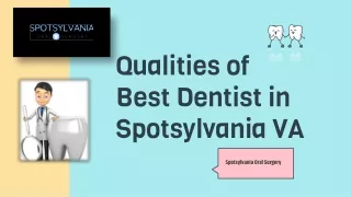 Best Dentist in Spotsylvania VA -  Spotsylvania Oral Surgery