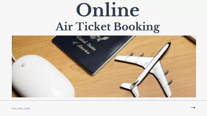 online air ticket booking