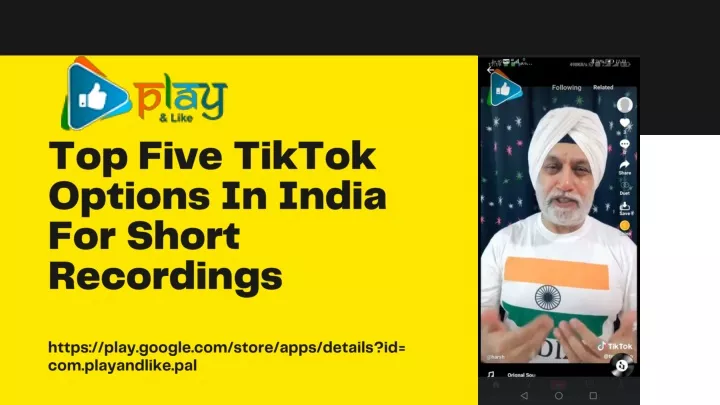 top five tiktok options in india for short