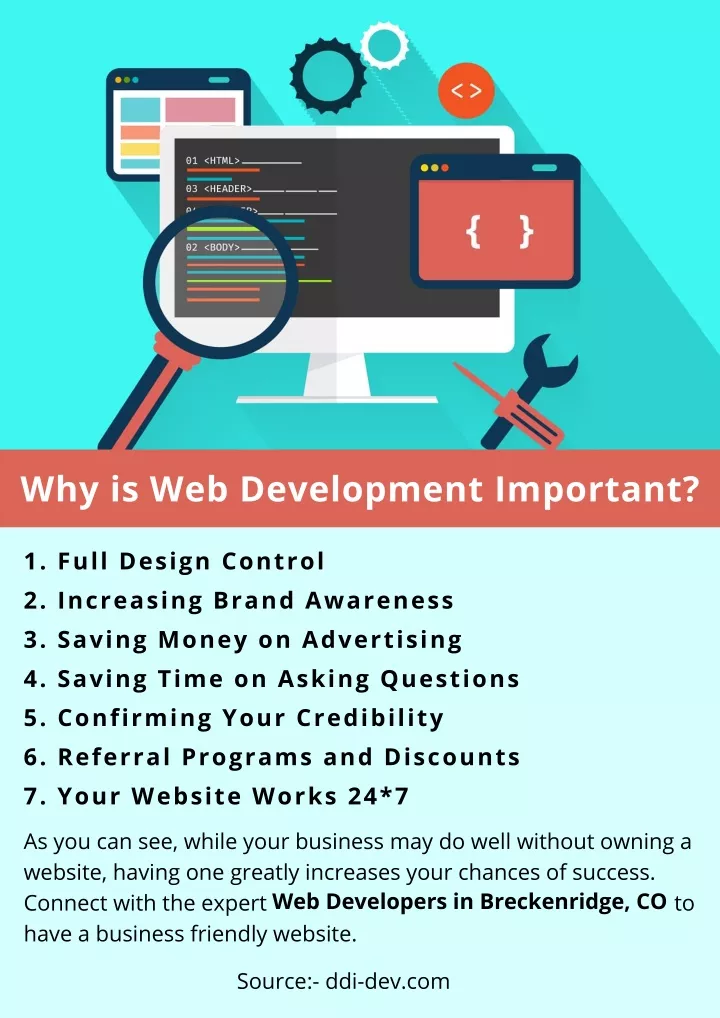 why is web development important