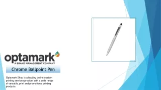 chrome ballpoint pen