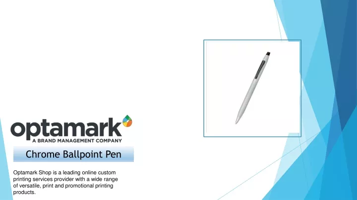 chrome ballpoint pen