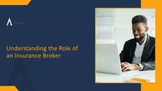 What is the duty of an insurance broker?