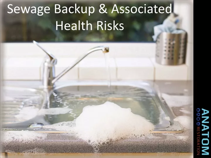 sewage backup associated health risks
