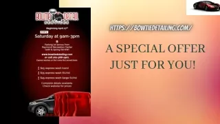 a special offer just for you