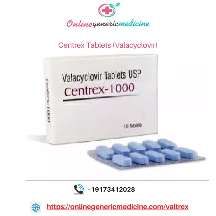 centrex tablets valacyclovir
