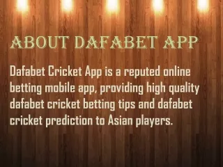 How to get Deposit dafabet-cricket-app-betting-rules-tips-odds