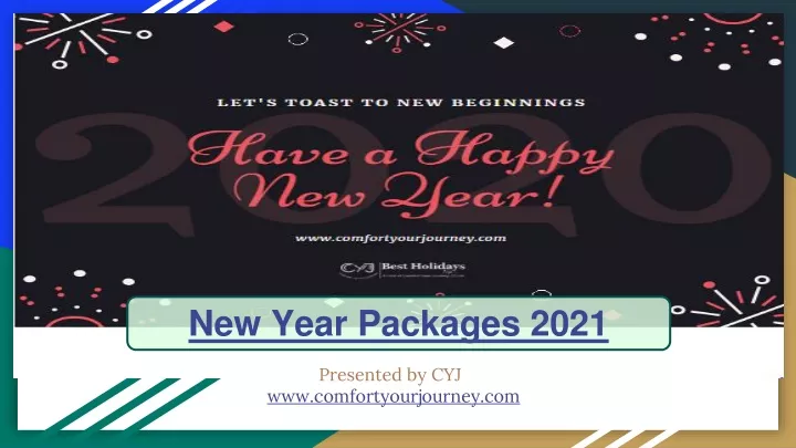 new year packages 2021