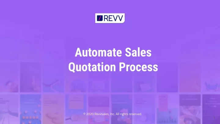 automate sales quotation process