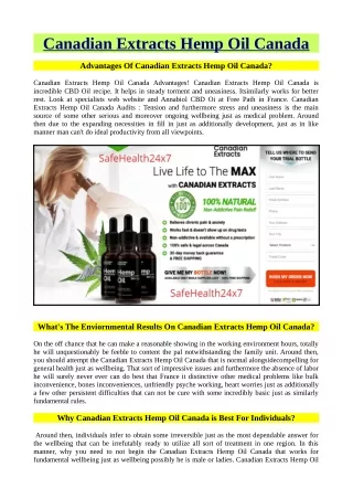 What Freud Can Show Us Canadian Extracts Hemp Oil Canada