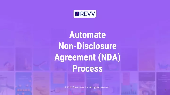 automate non disclosure agreement nda process
