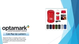 cob pop up lantern