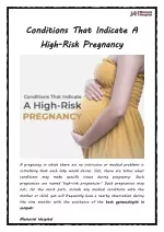 high risk pregnancy essay