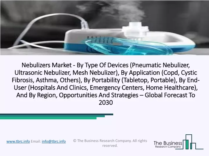 nebulizers market nebulizers market by type