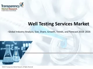 well testing services market
