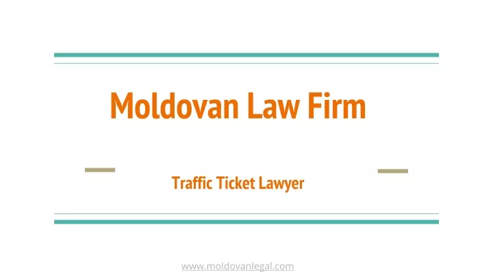 moldovan law firm traffic ticket lawyer