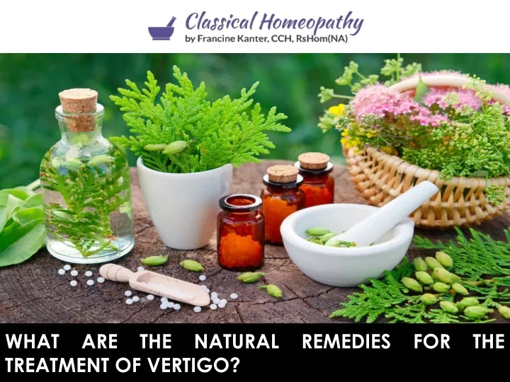 what are the natural remedies for the treatment