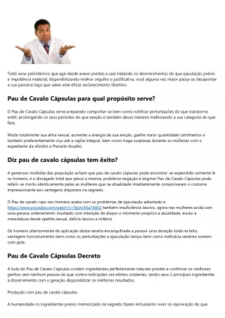 7 Melhores Produtos naturais de como melhorar a saude do namorado de forma natural de forma segura com o Pau de Cavalo