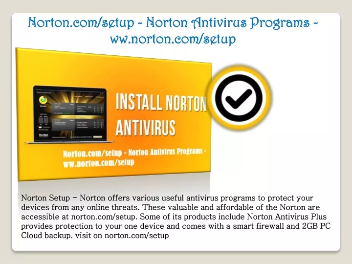 norton com setup norton antivirus programs