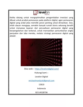 ketika datang untuk mengoptimalkan pengembalian