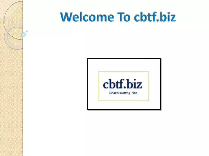 welcome to cbtf biz