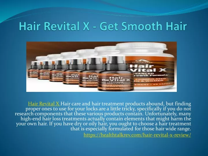 hair revital x hair care and hair treatment