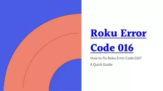roku error code 016