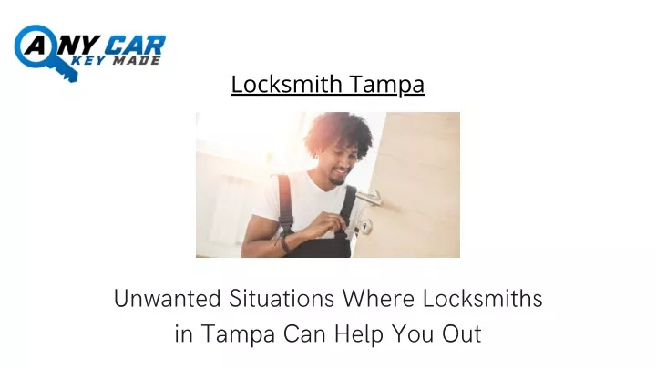 locksmith tampa