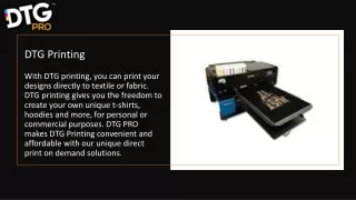 dtg printing