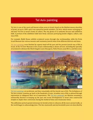 t tel el a aviv painting viv painting