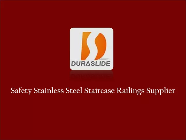safety stainless steel staircase railings supplier