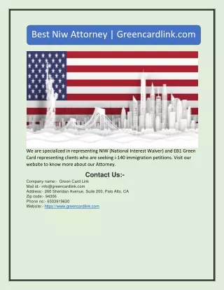Best Niw Attorney | Greencardlink.com