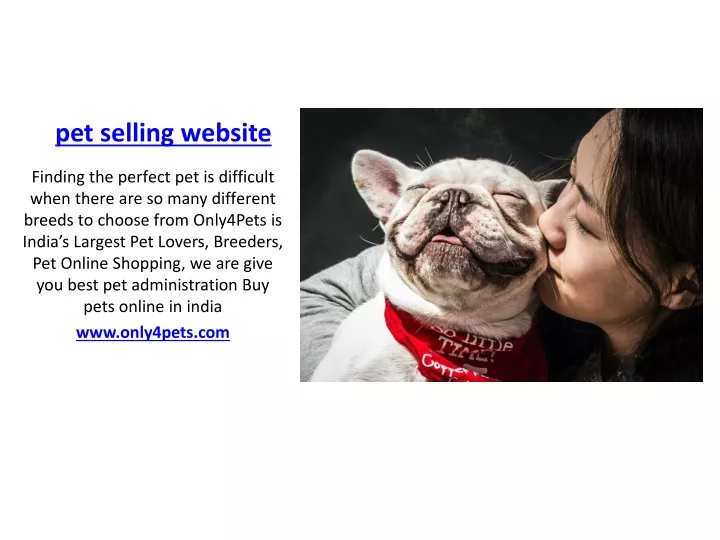 pet selling website