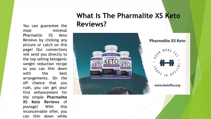 what is the pharmalite xs keto reviews