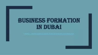 business formation in dubai