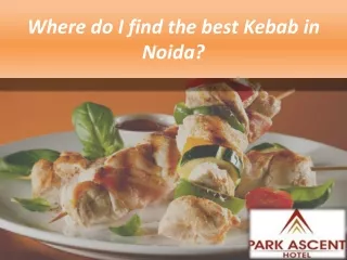 Where do I find the best Kebab in Noida?