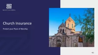 The Basics of Church Insurance